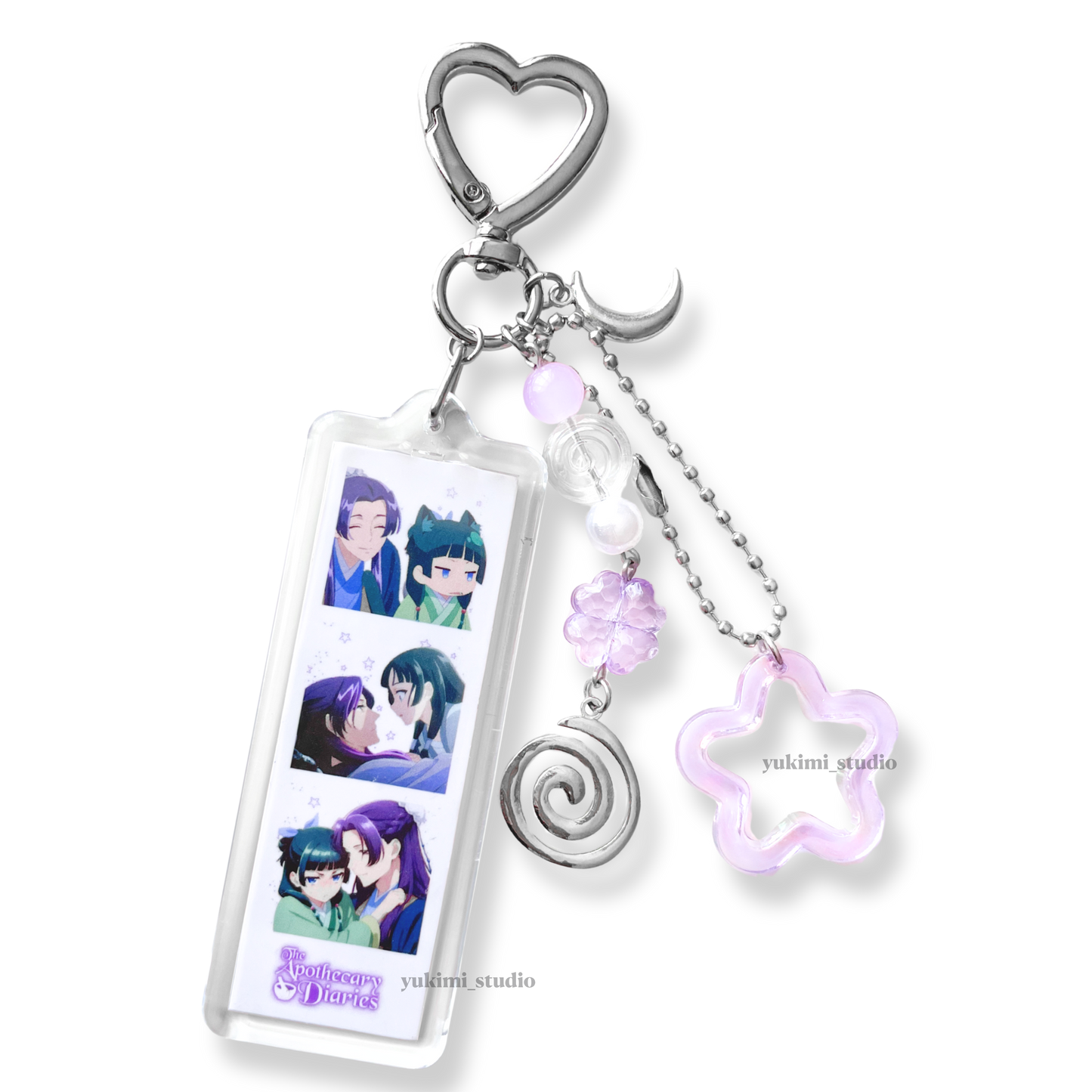 Anime photobooth keychains (bkdk, jinmao,my dress up darling…)