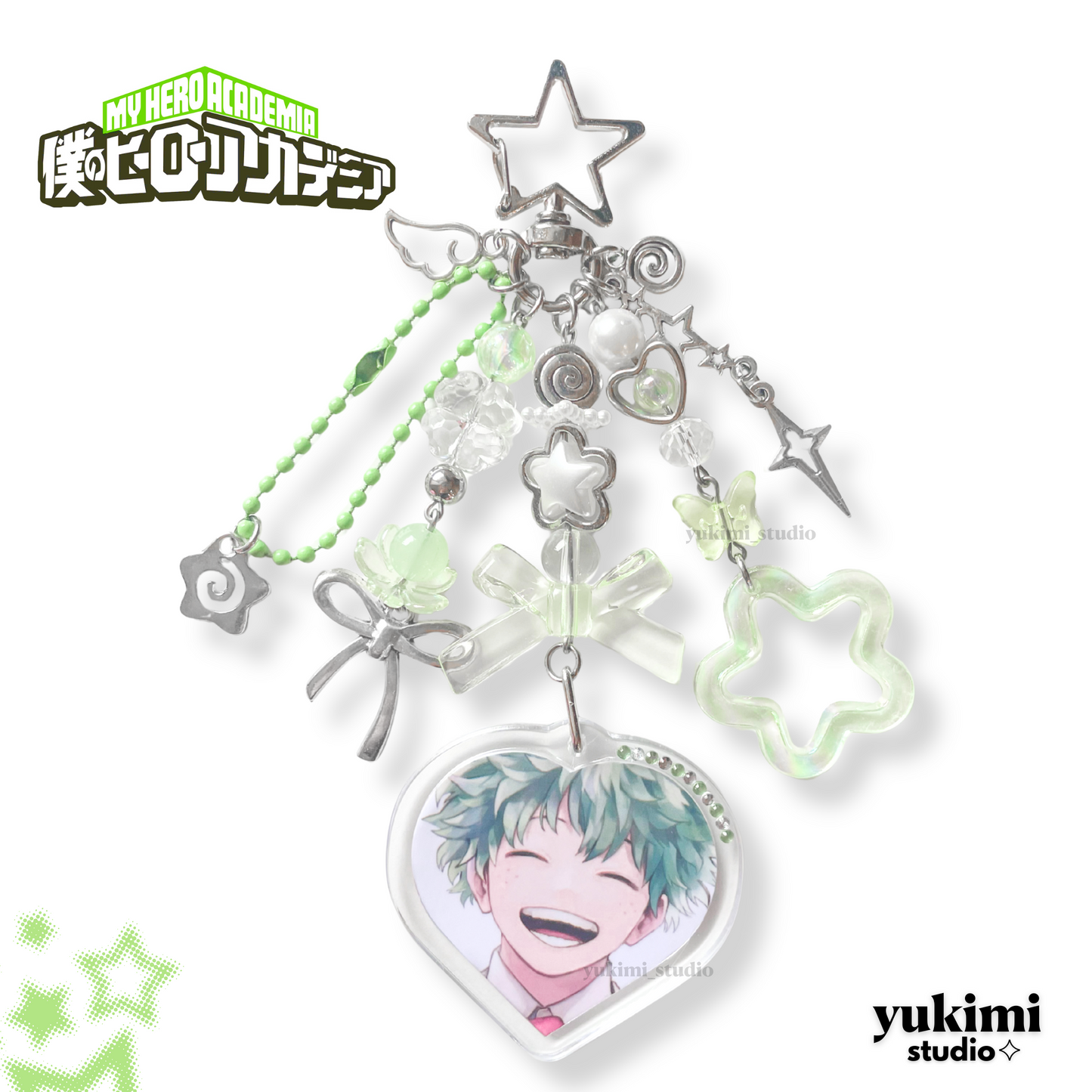 Bakugo x Izuku keychains