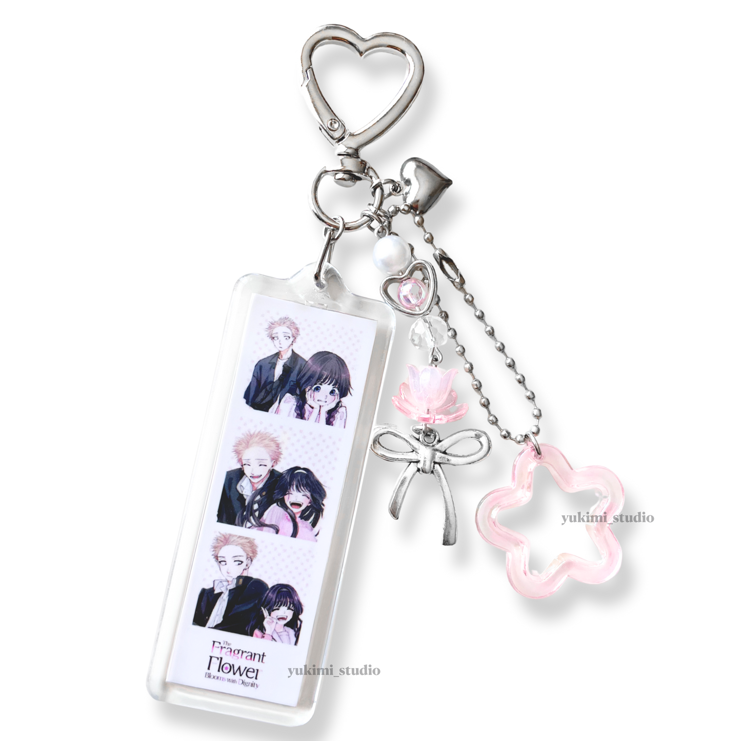Anime photobooth keychains (bkdk, jinmao,my dress up darling…)