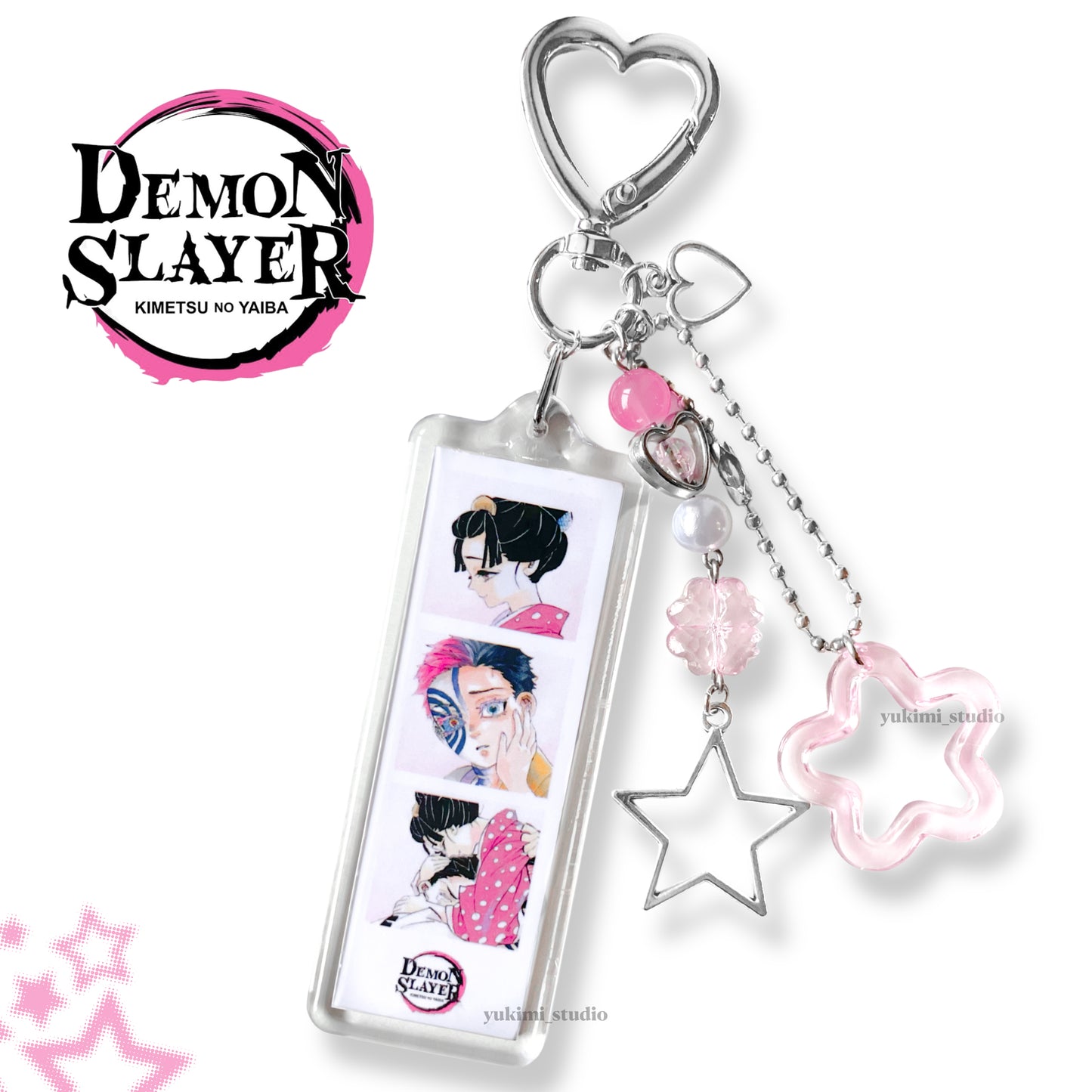 Demon Slayer Photobooth Keychains