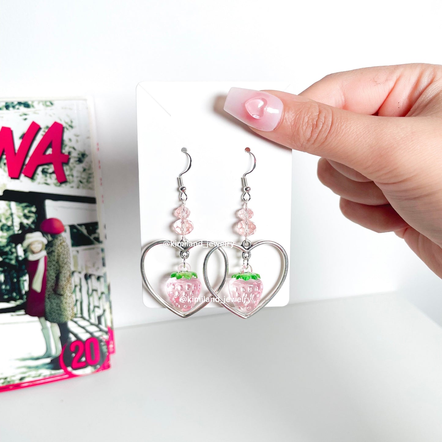 Nana heart earrings