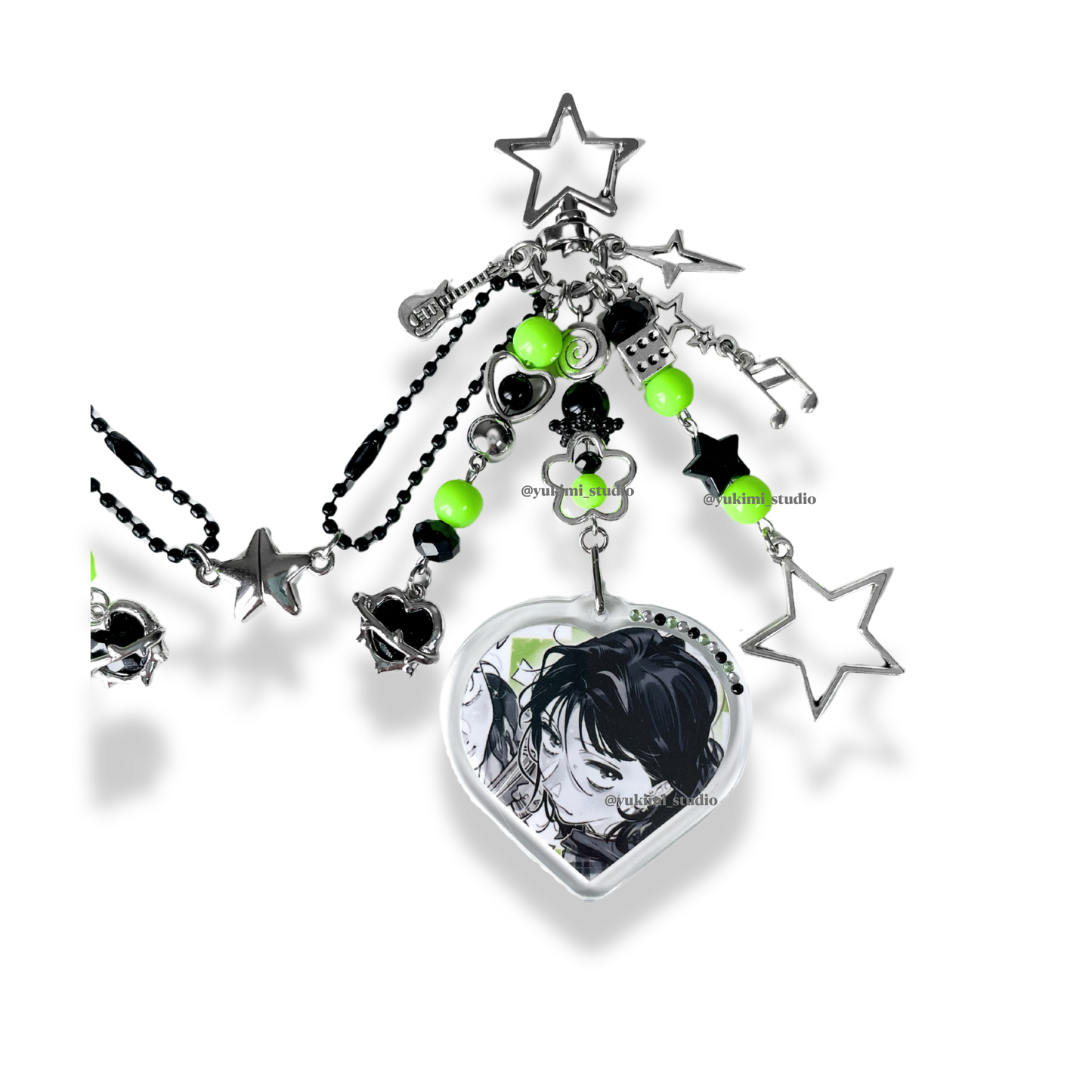 Aya & Mitsuki Matching Keychains