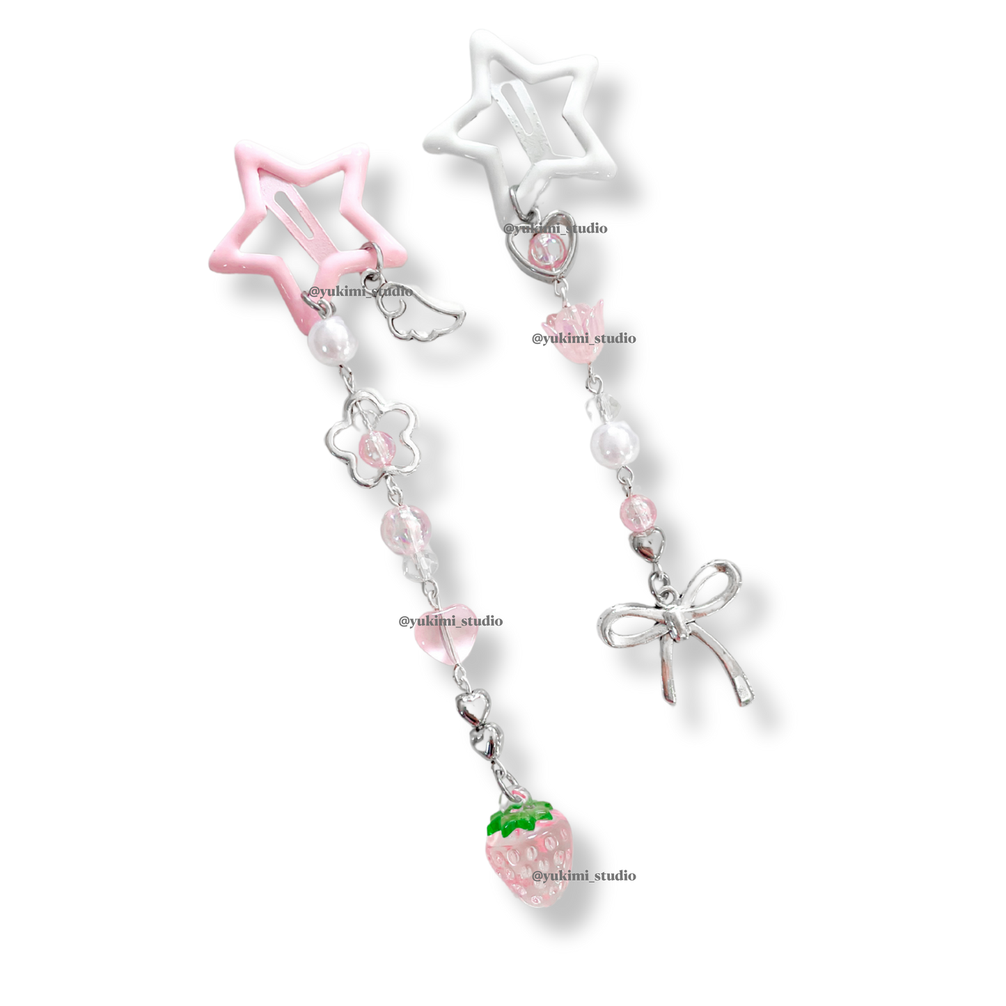 Nana & Hachi star hair clips