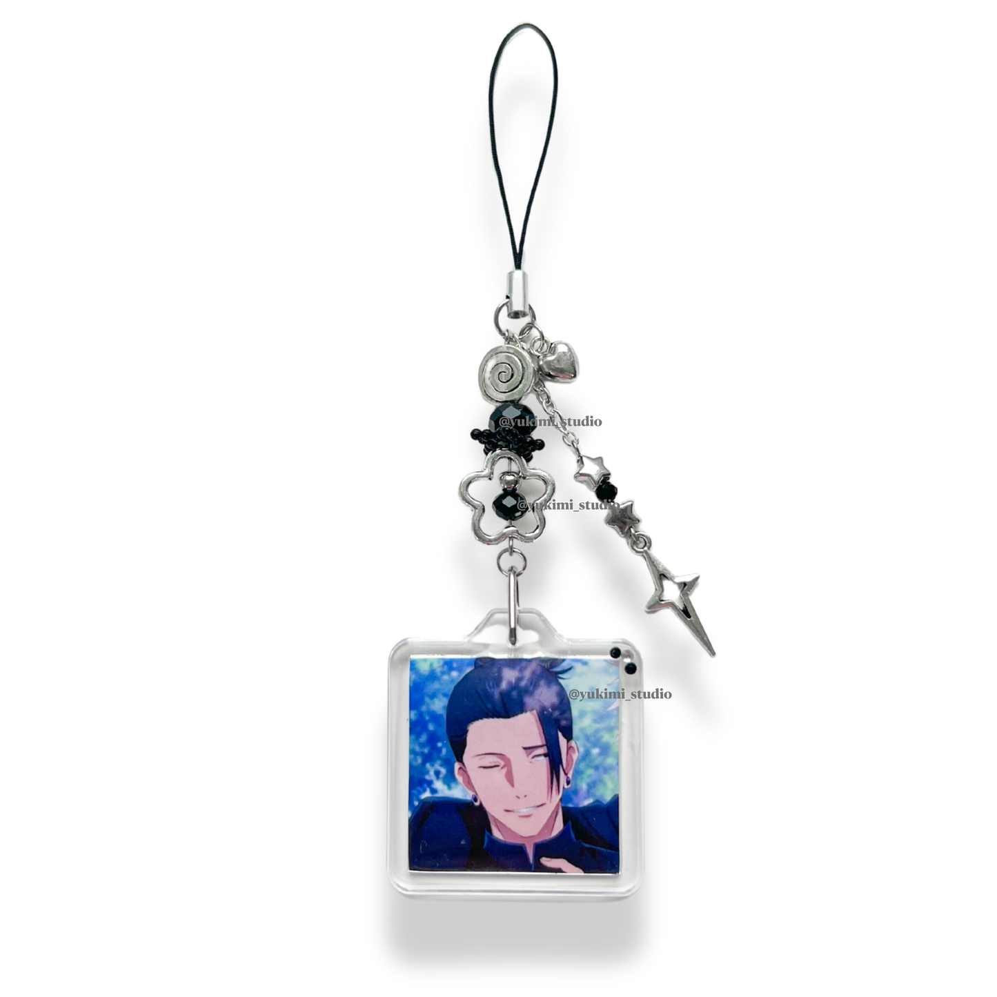 Satosugu matching phone charms