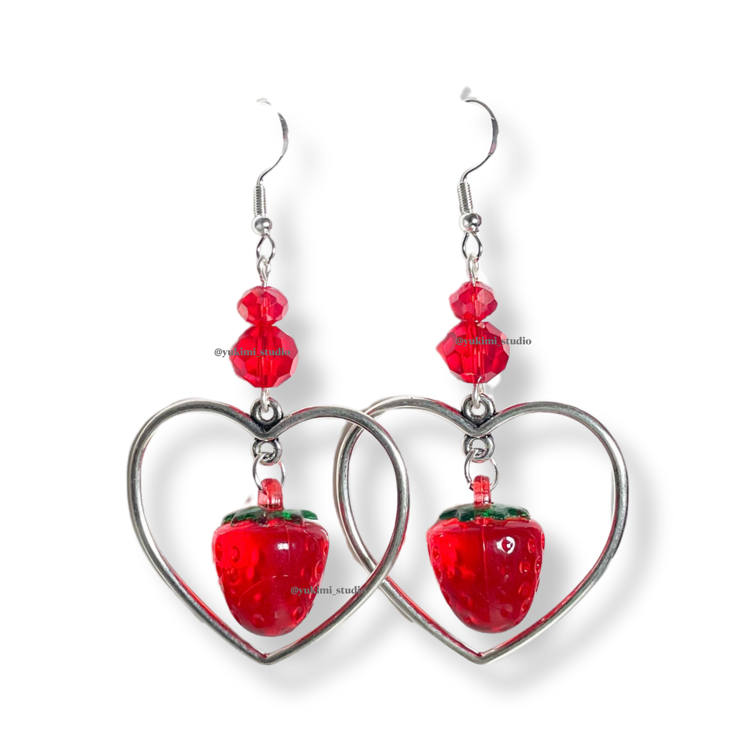 Nana heart earrings