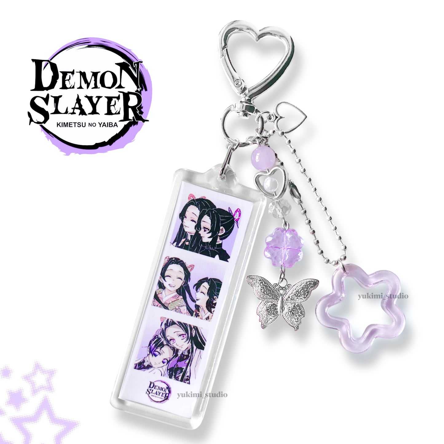 Demon Slayer Photobooth Keychains