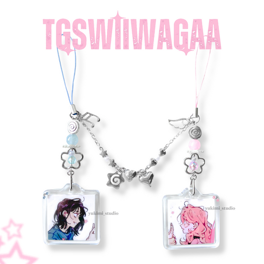 Tgswiiwagaa matching phone charms
