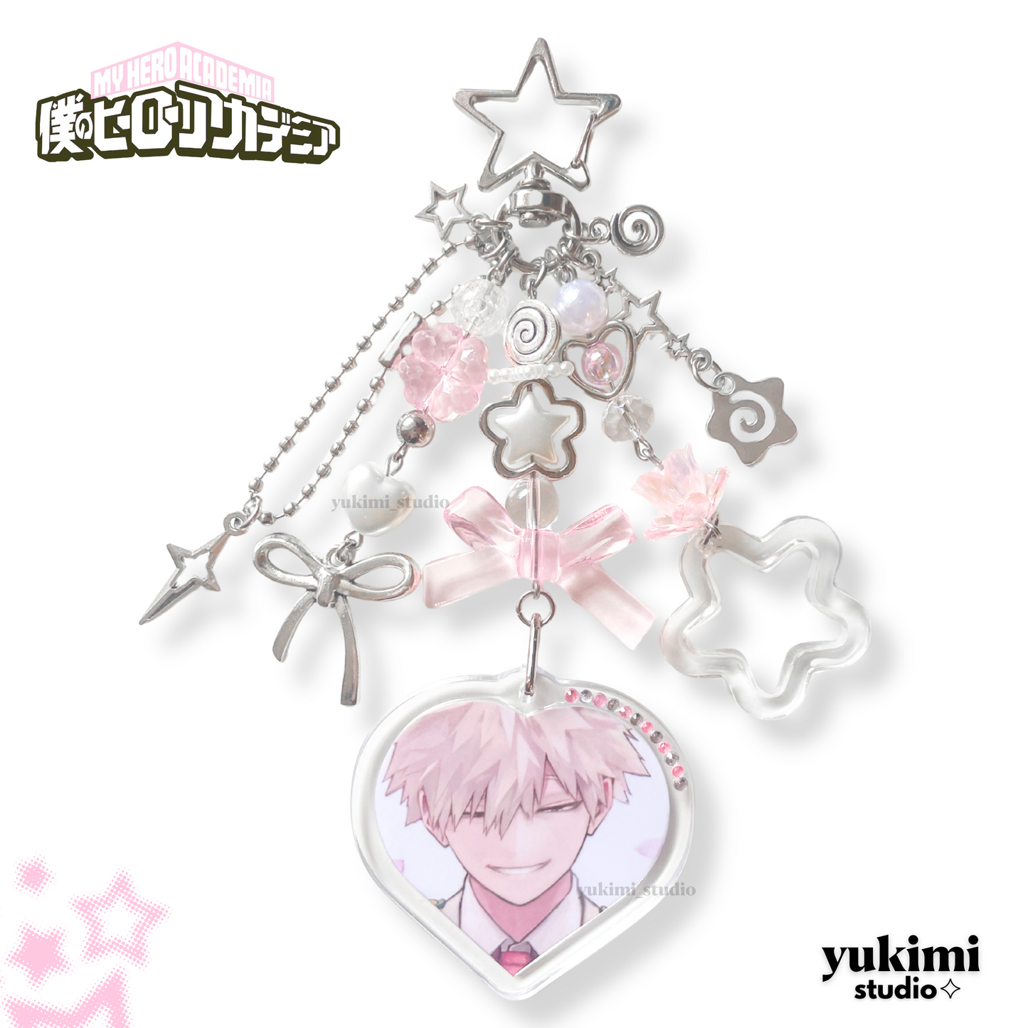 Bakugo x Izuku keychains