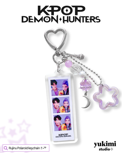 Kpop Demon Hunters photobooth Keychains