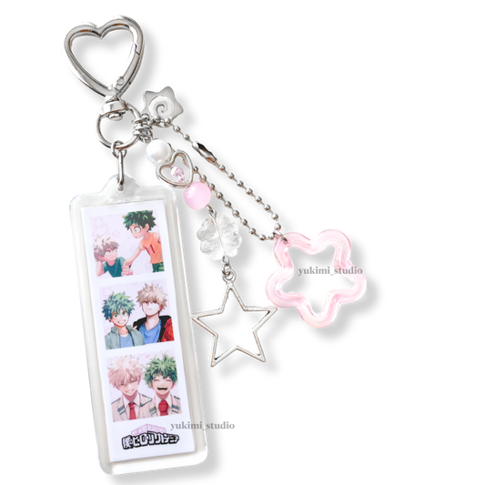 Anime photobooth keychains (bkdk, jinmao,my dress up darling…)