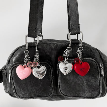 Nana-inspired Blush & Lip Balm Keychain