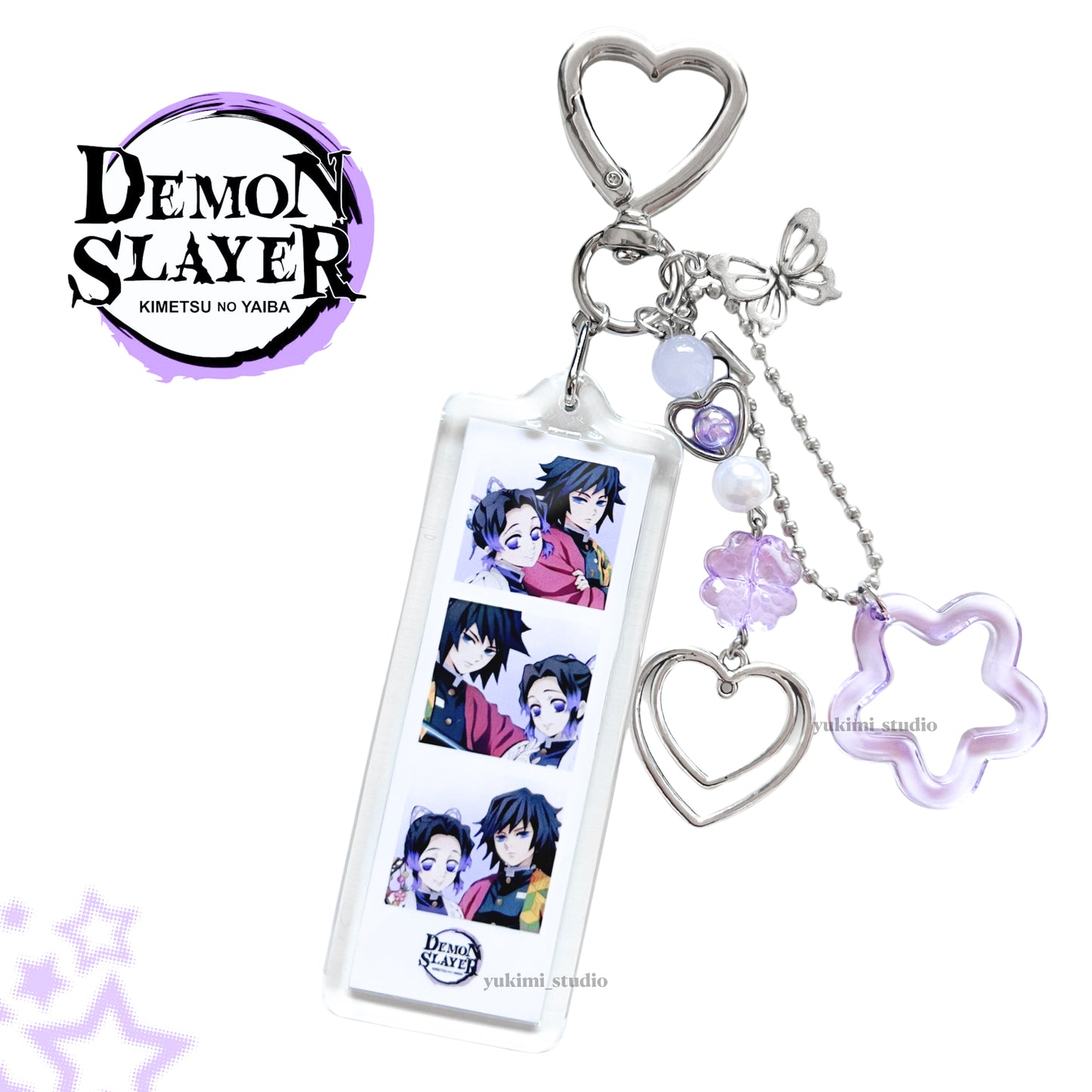 Demon Slayer Photobooth Keychains