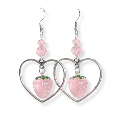 Nana heart earrings