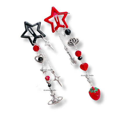 Nana & Hachi star hair clips