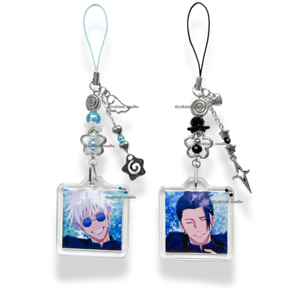 Satosugu matching phone charms