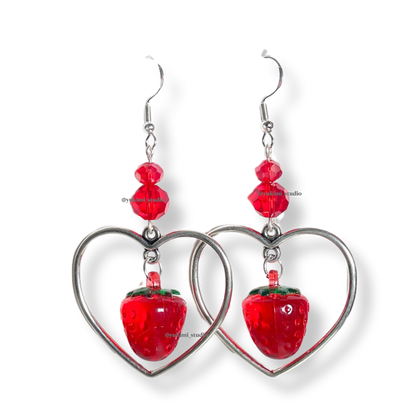 Nana heart earrings