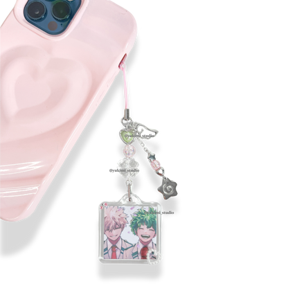 Bakudeku phone charms